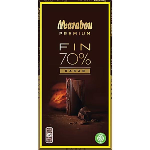 Marabou Premium Dark Chocolate 70%